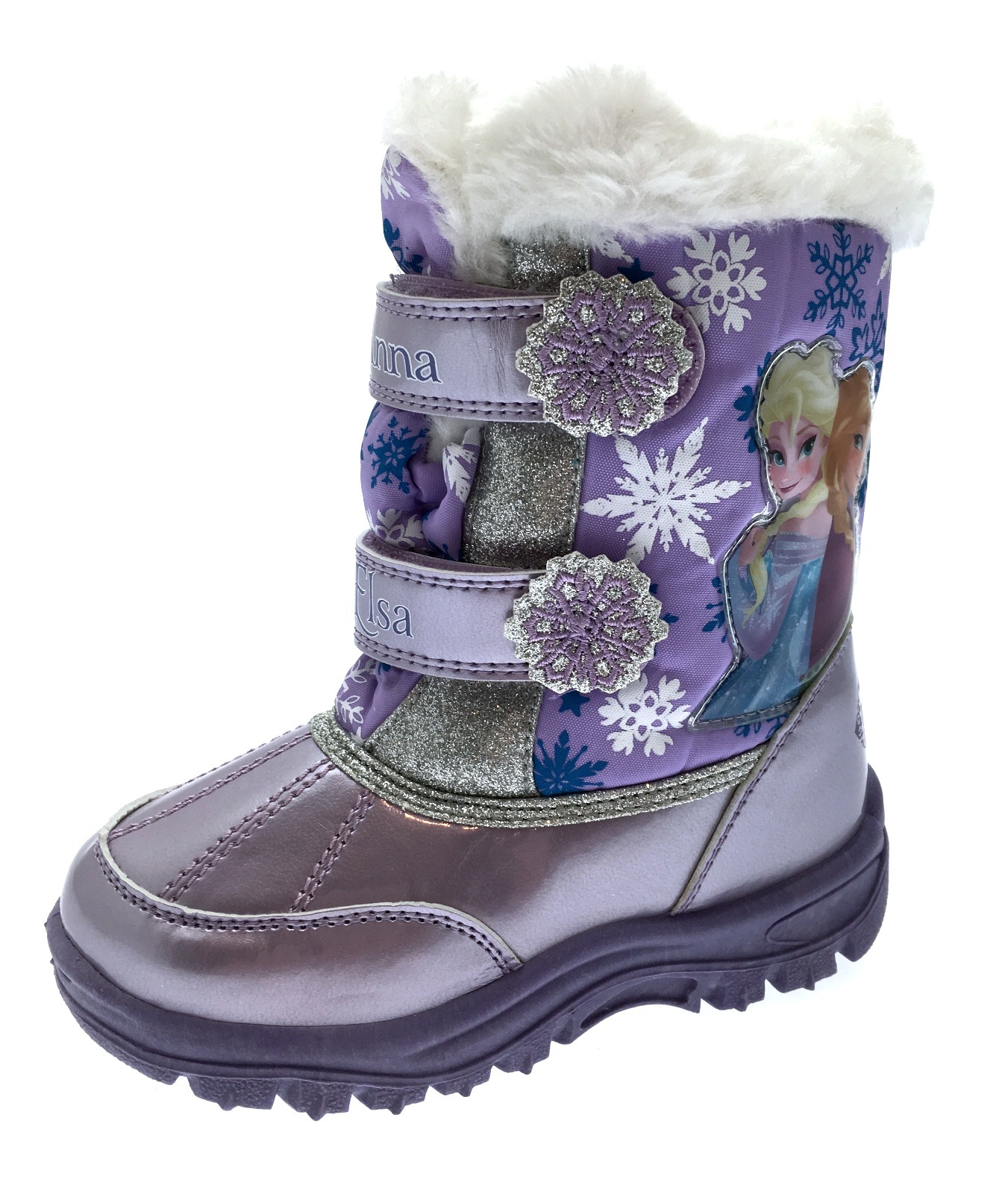 Girls Disney Frozen Elsa Anna Snow Boots Kids Waterproof Rain Wellies